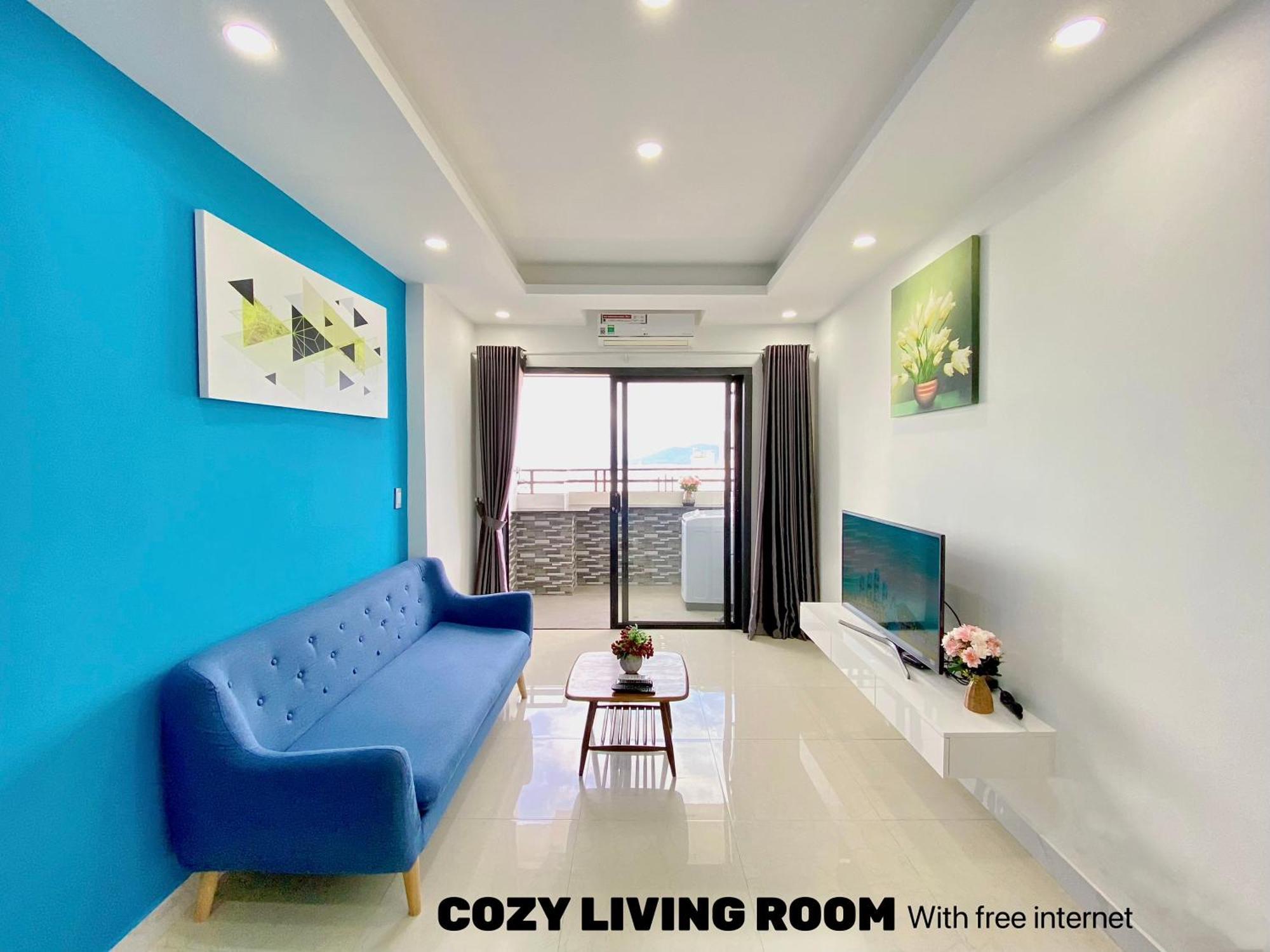 Blue Ocean Apartment At My Khe Da Nang Eksteriør billede