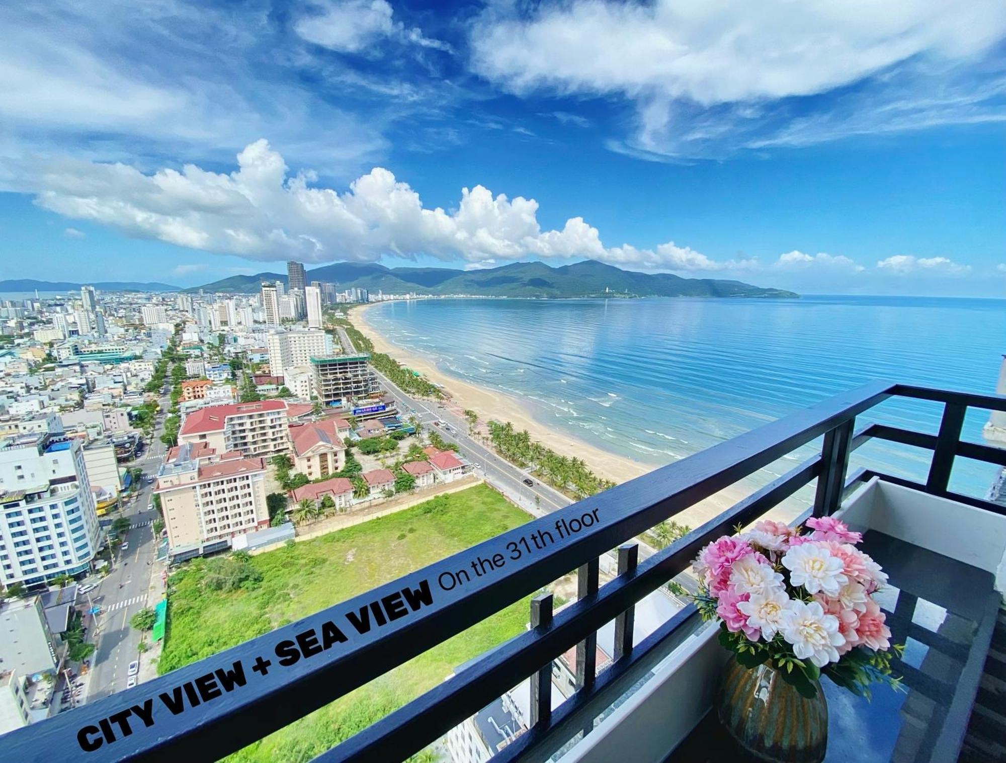 Blue Ocean Apartment At My Khe Da Nang Eksteriør billede